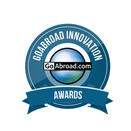 GoAbroad Innovation Awards seal